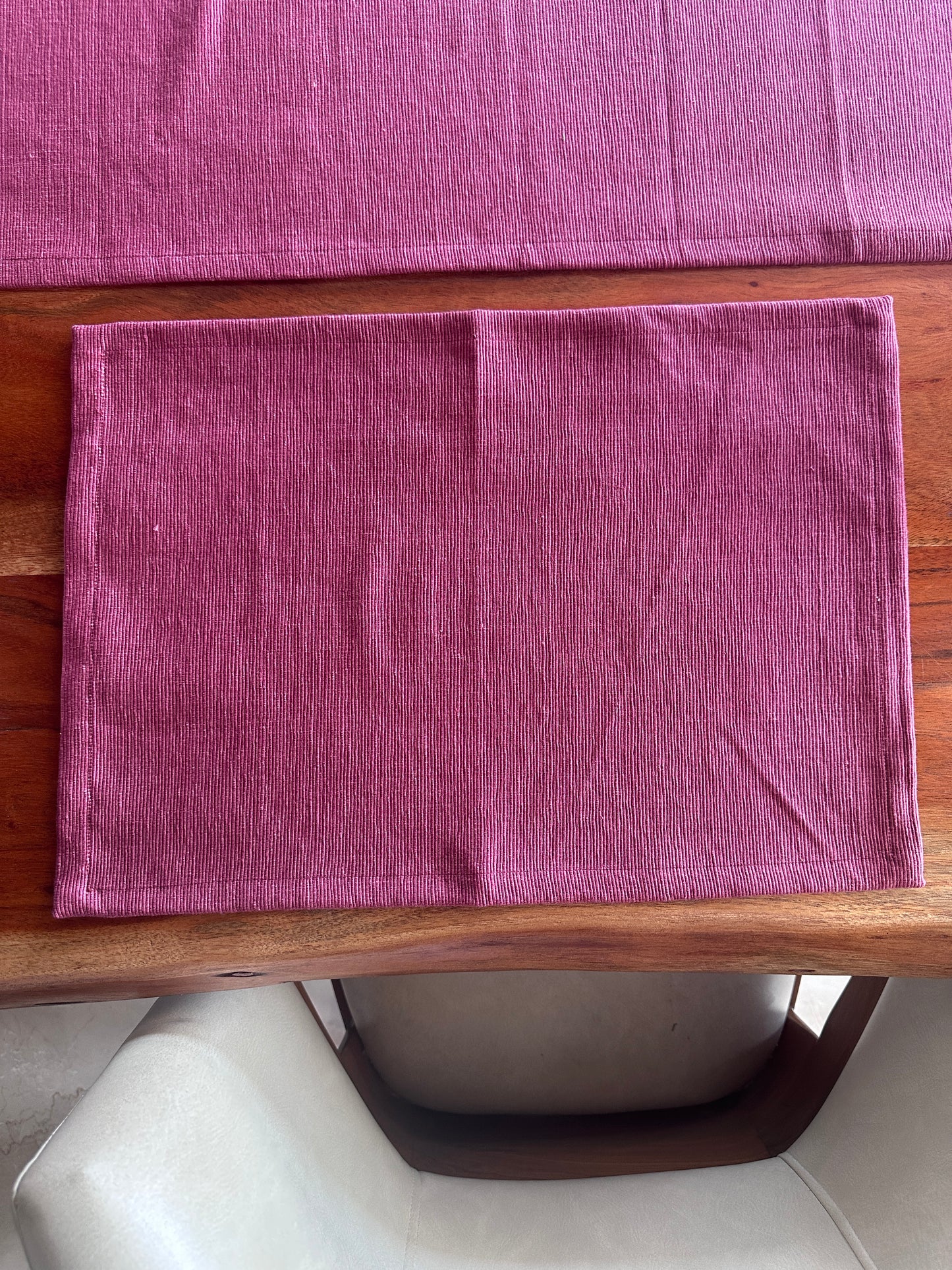 Maroon Tablemats Set of 6