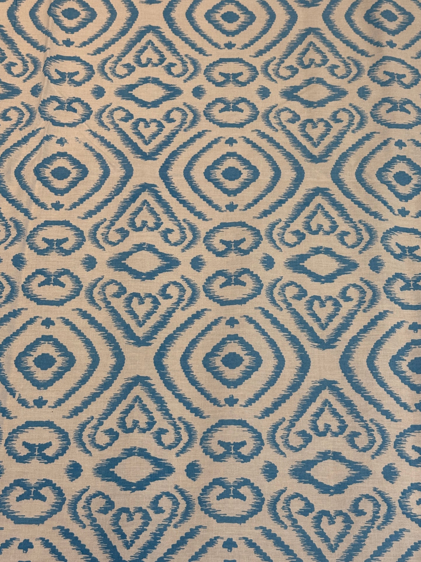 Blue Printed Bed Sheet