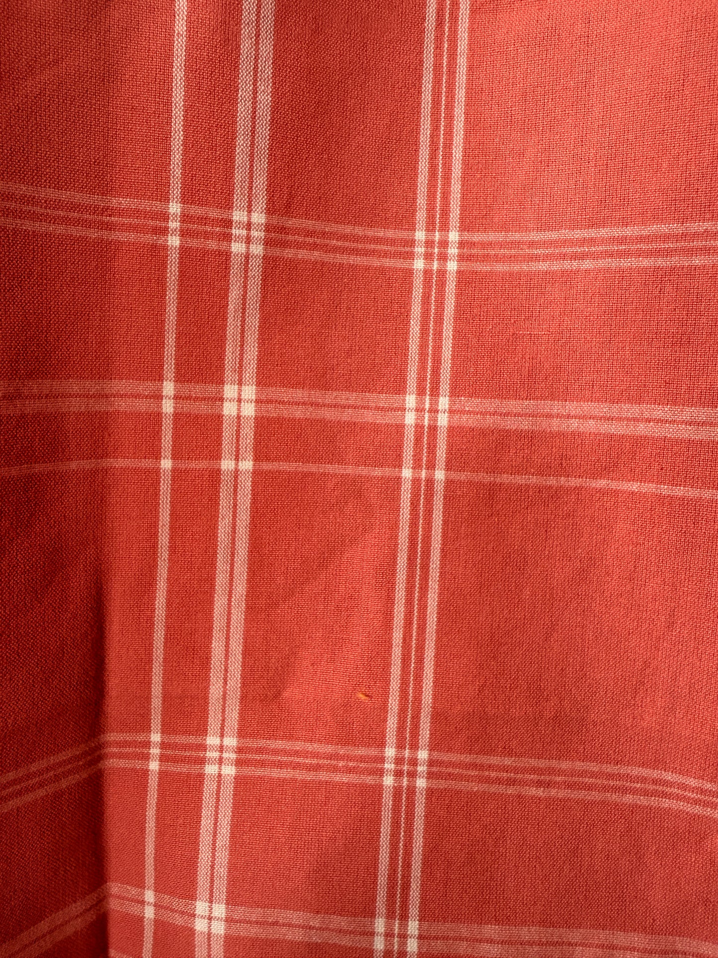Pink Check Apron