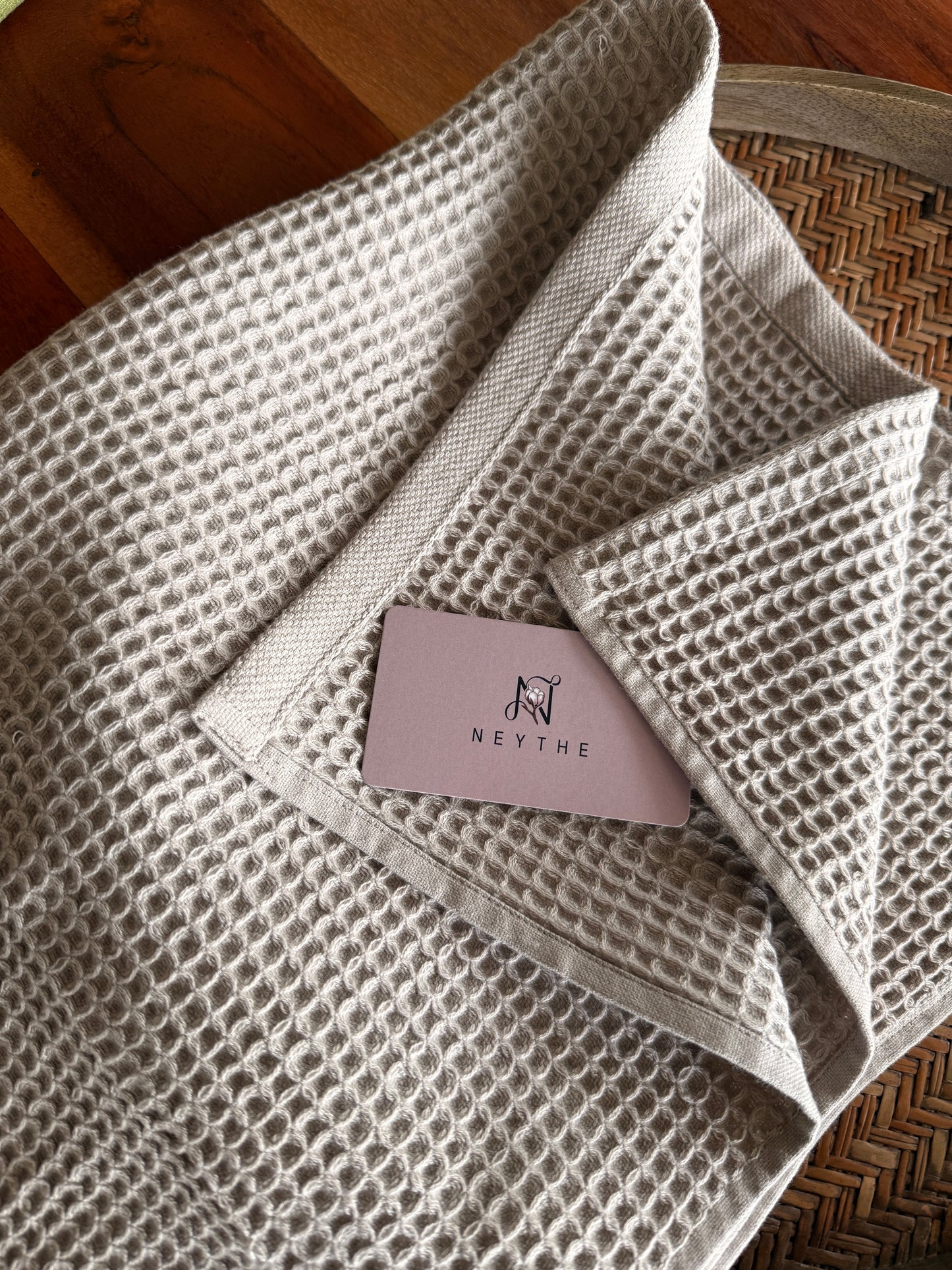 Beige Bath Towel