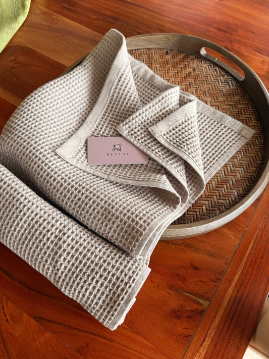 Beige Bath Towel