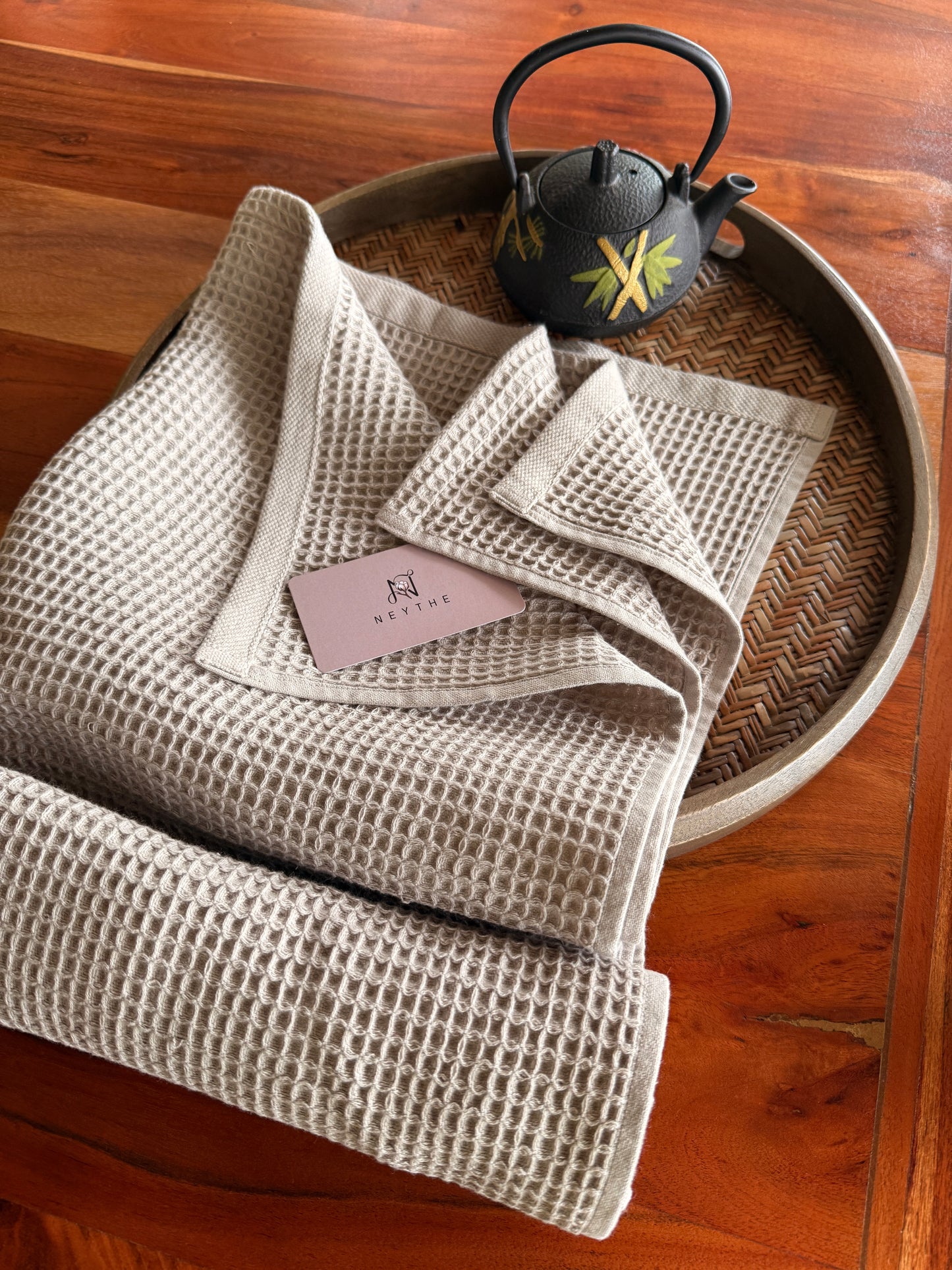 Beige Bath Towel