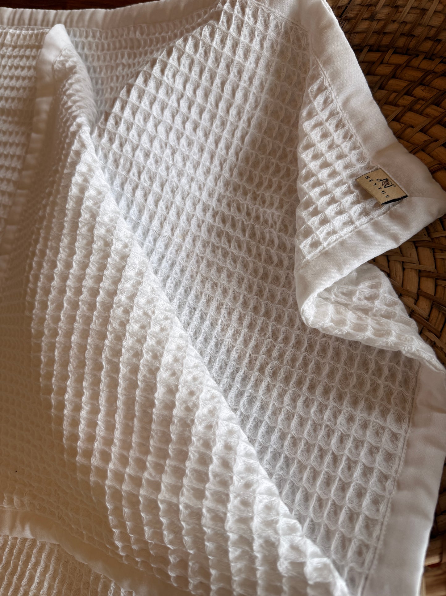White Bath Towel