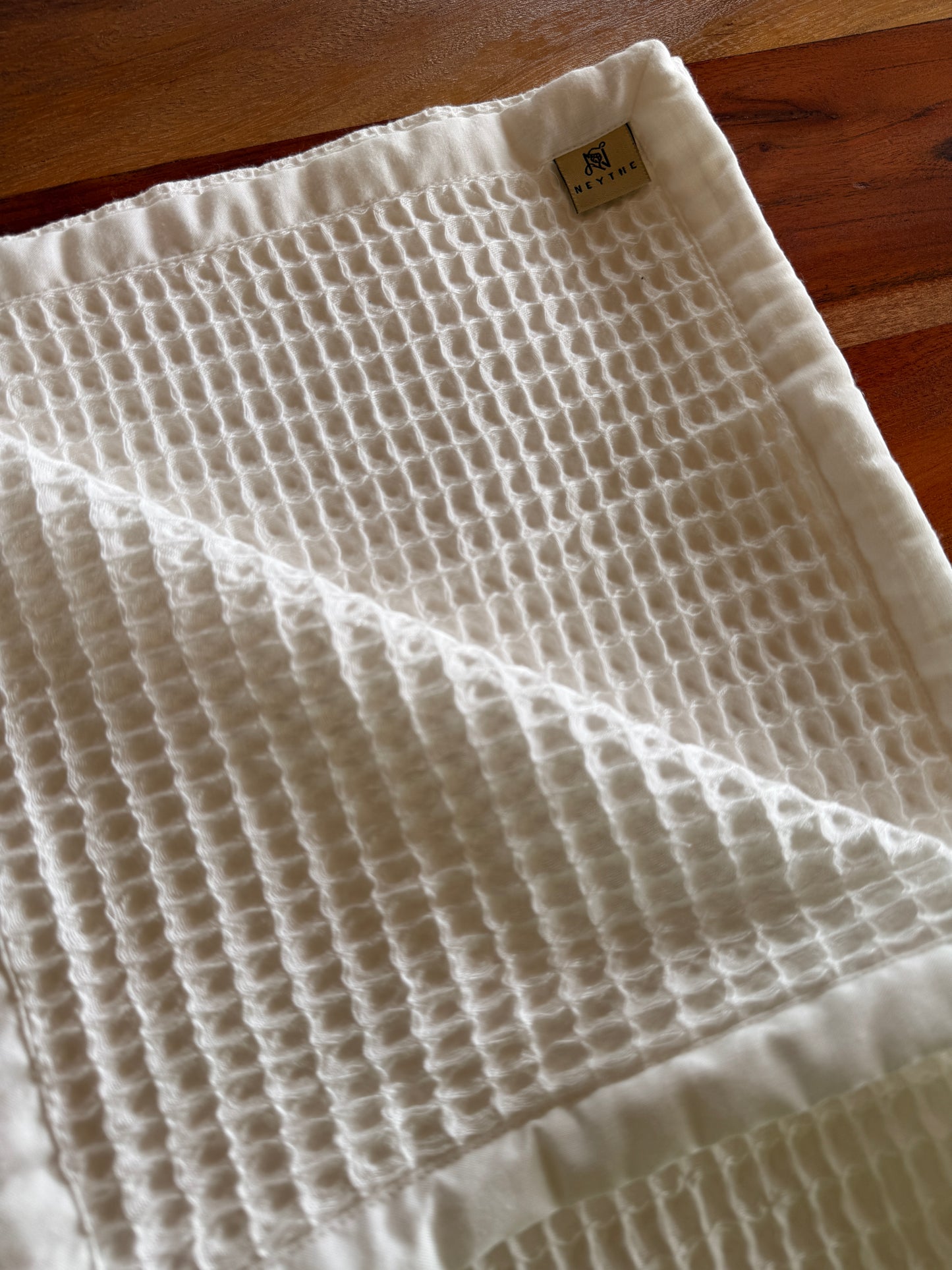 White Bath Towel