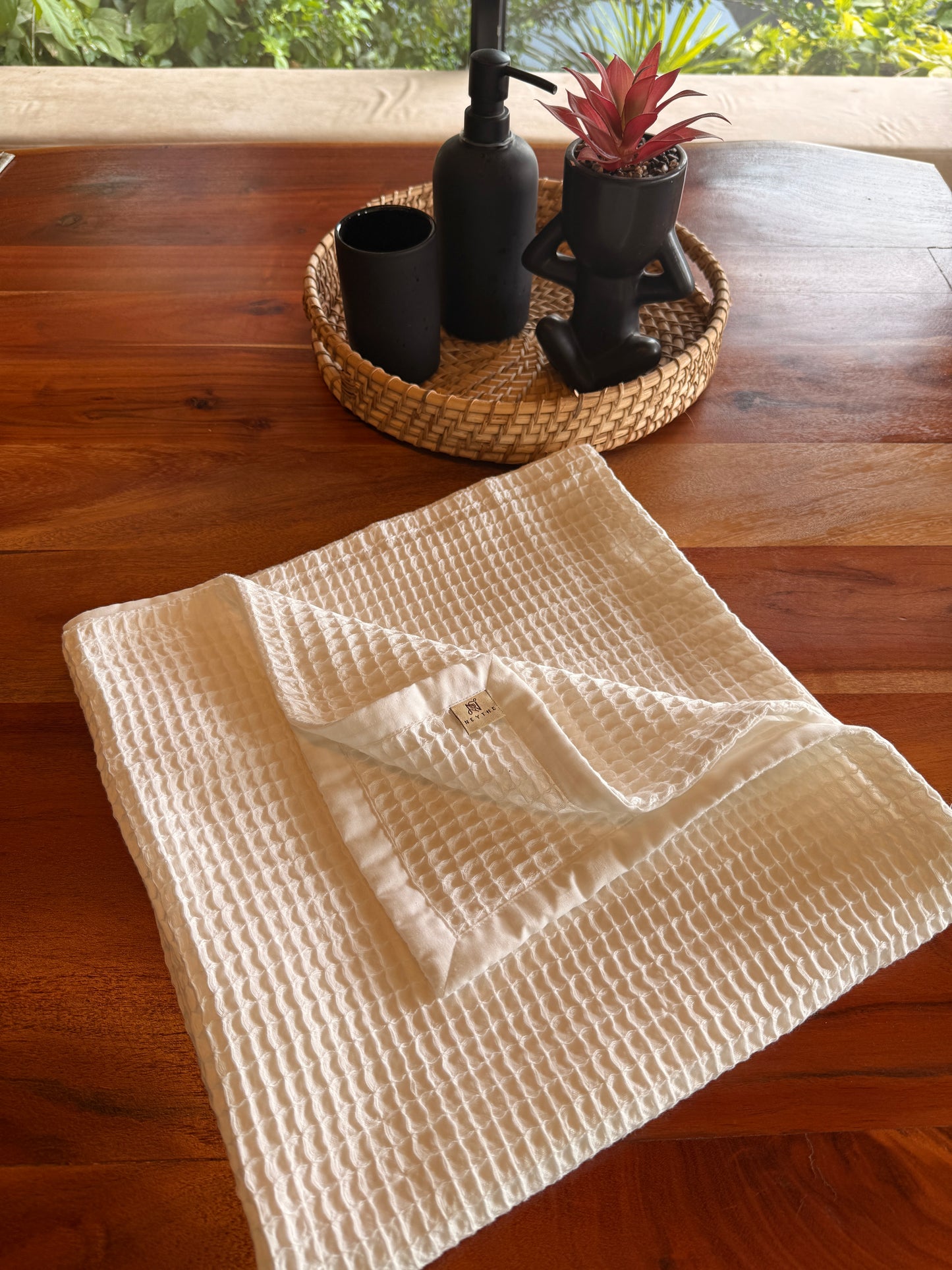 White Bath Towel