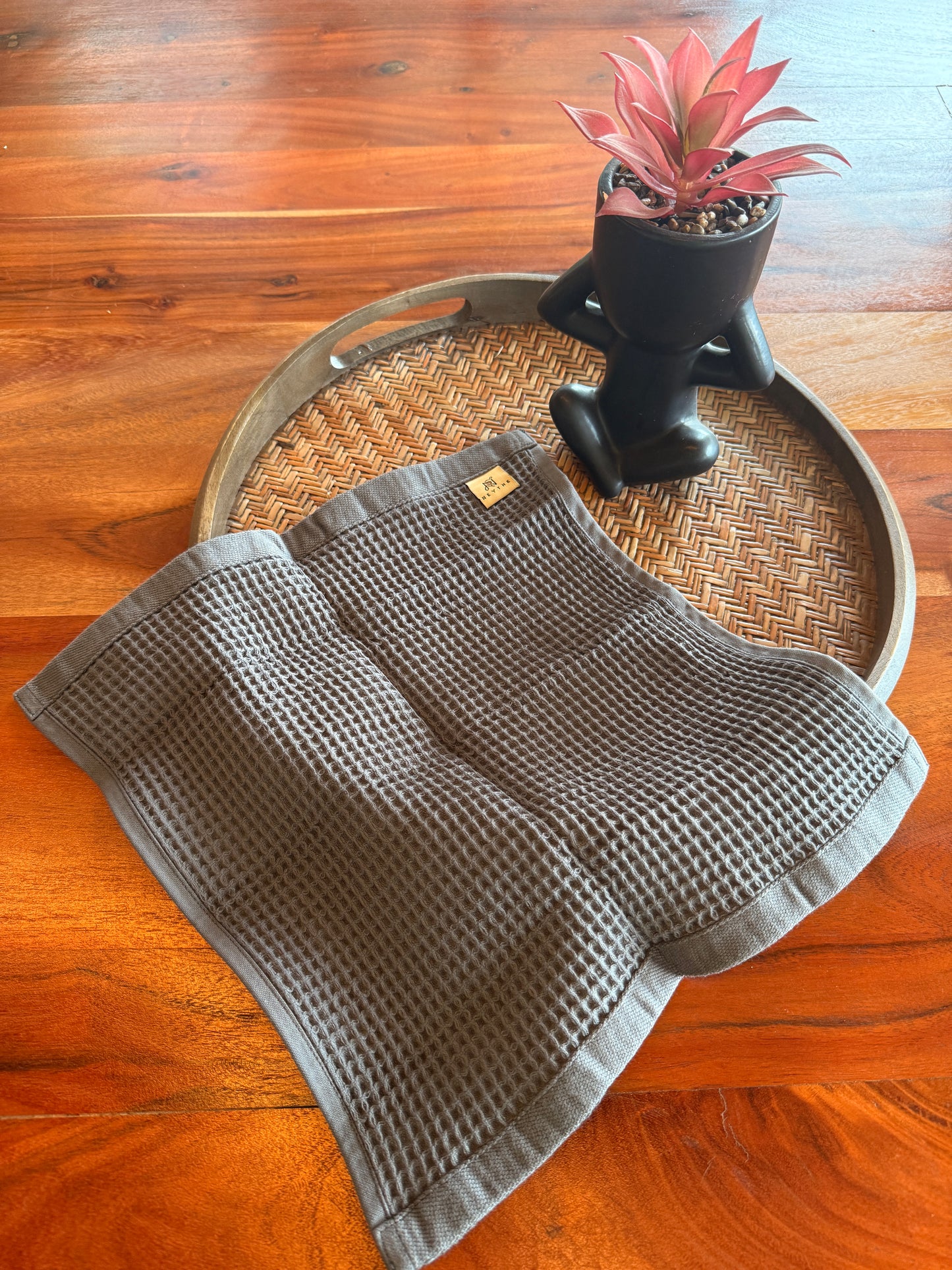 Grey Face Towel Set of 2