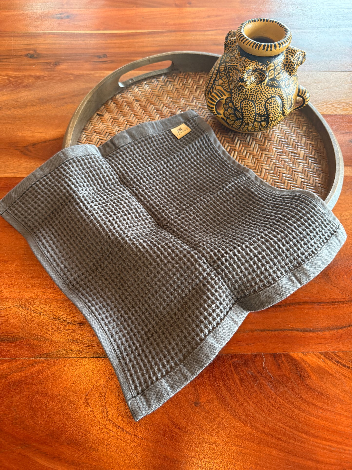 Grey Face Towel Set of 2