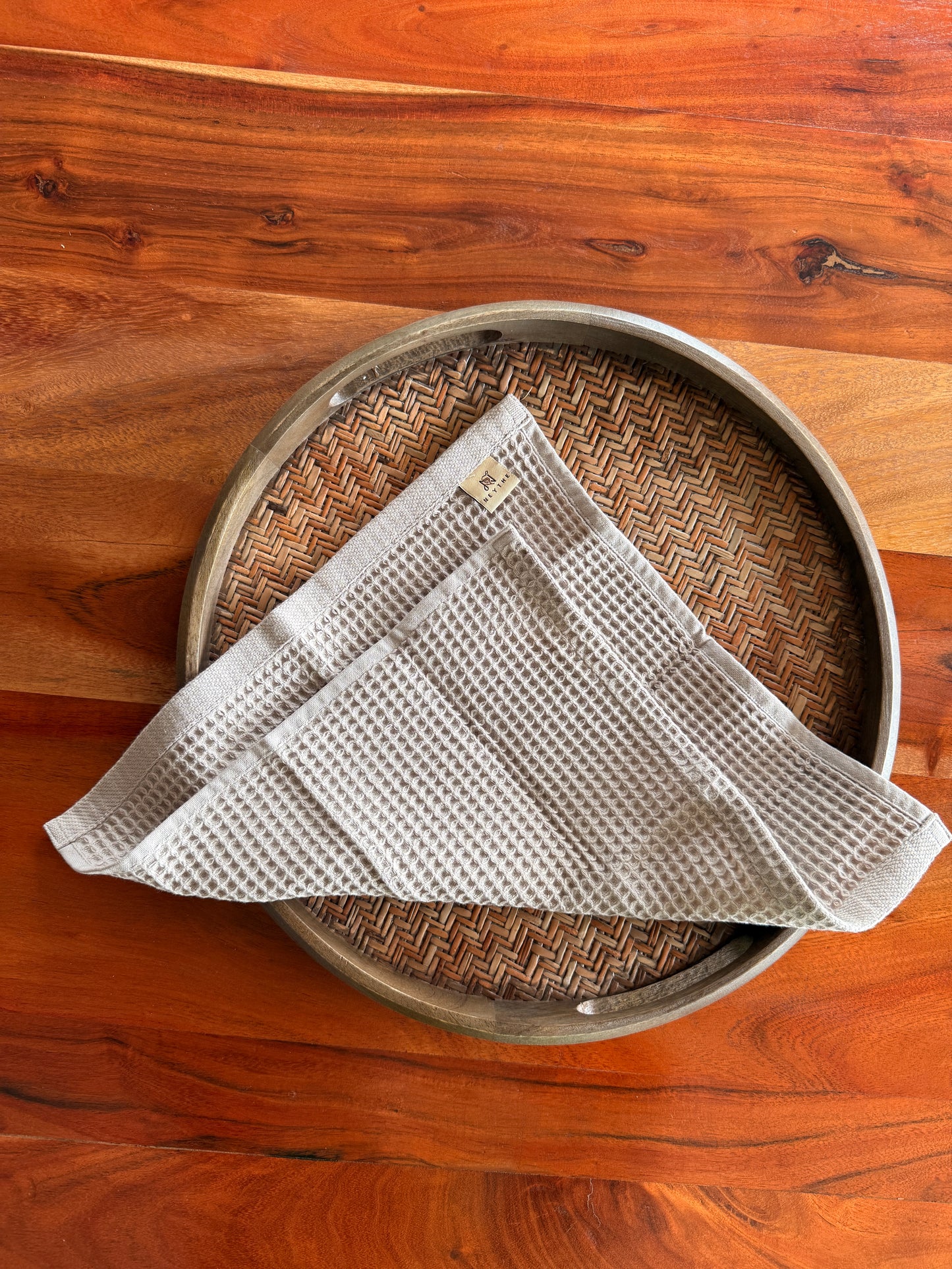 Beige Face Towel Set of 2
