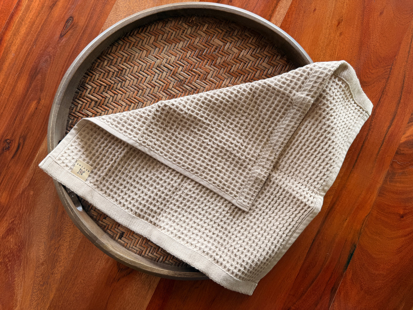 Beige Face Towel Set of 2