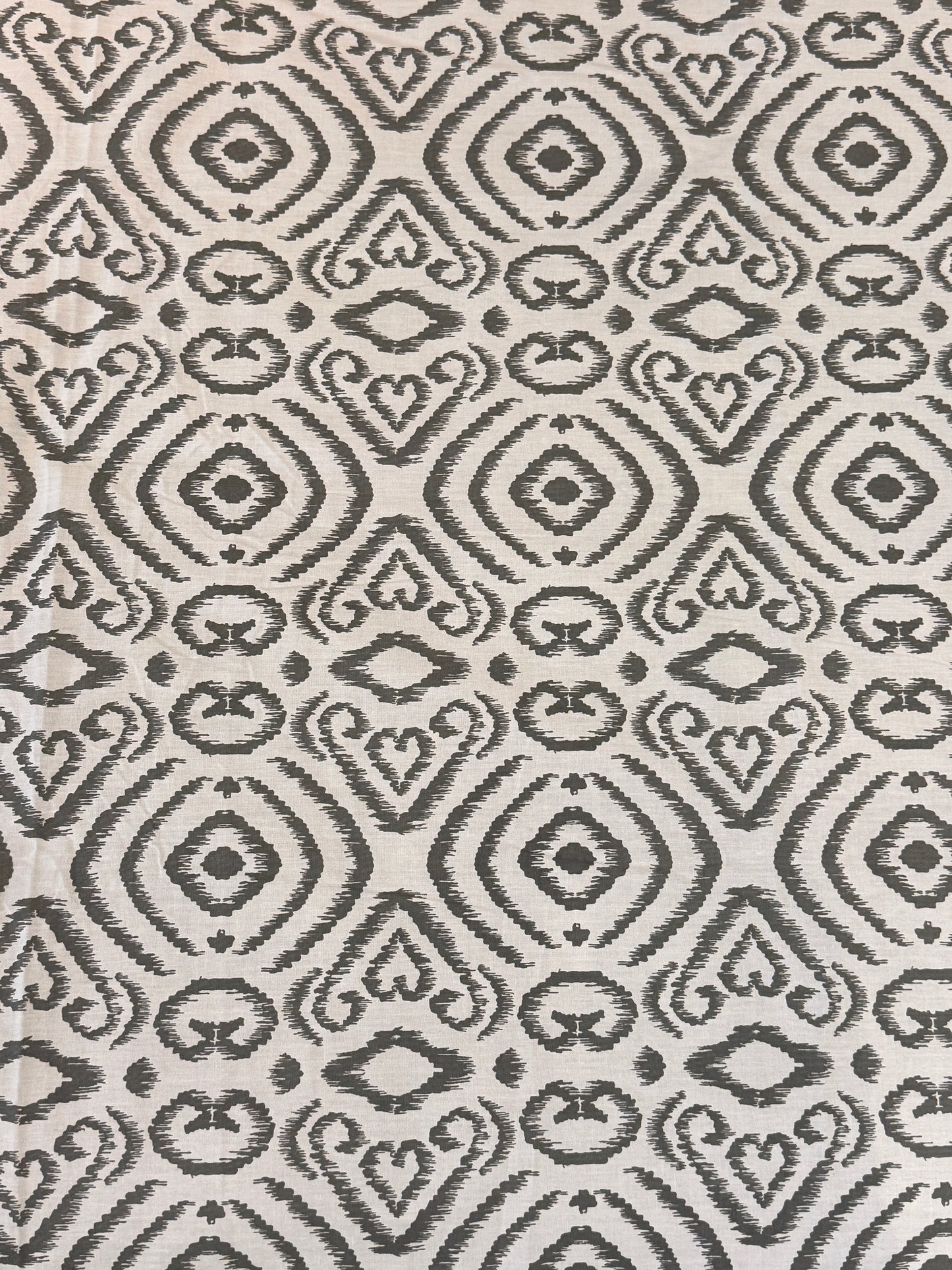 Grey Printed Bed Sheet