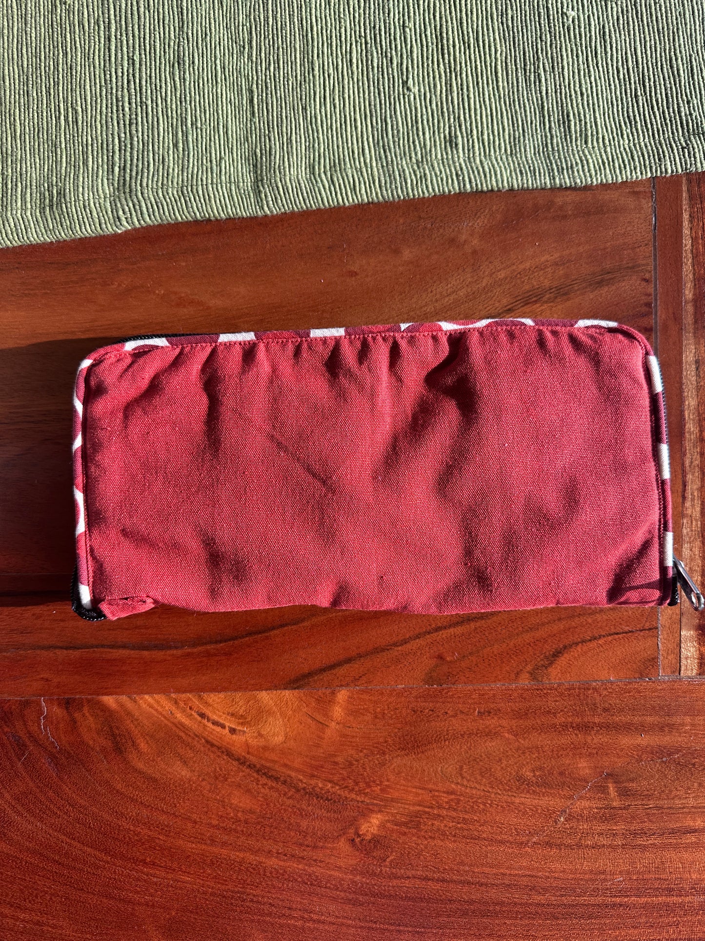 Red Printed Tote Bag