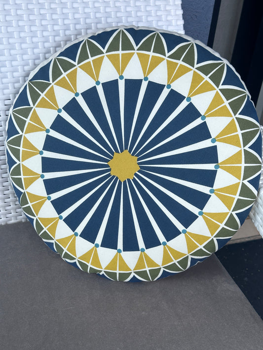 Round Printed Cushion