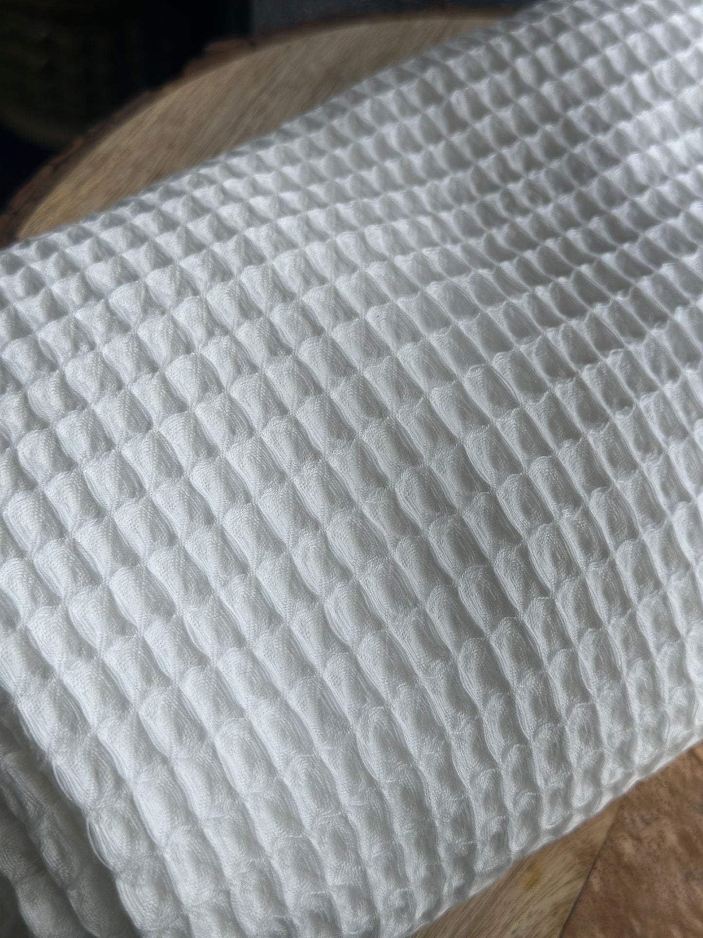 White Bath Towel